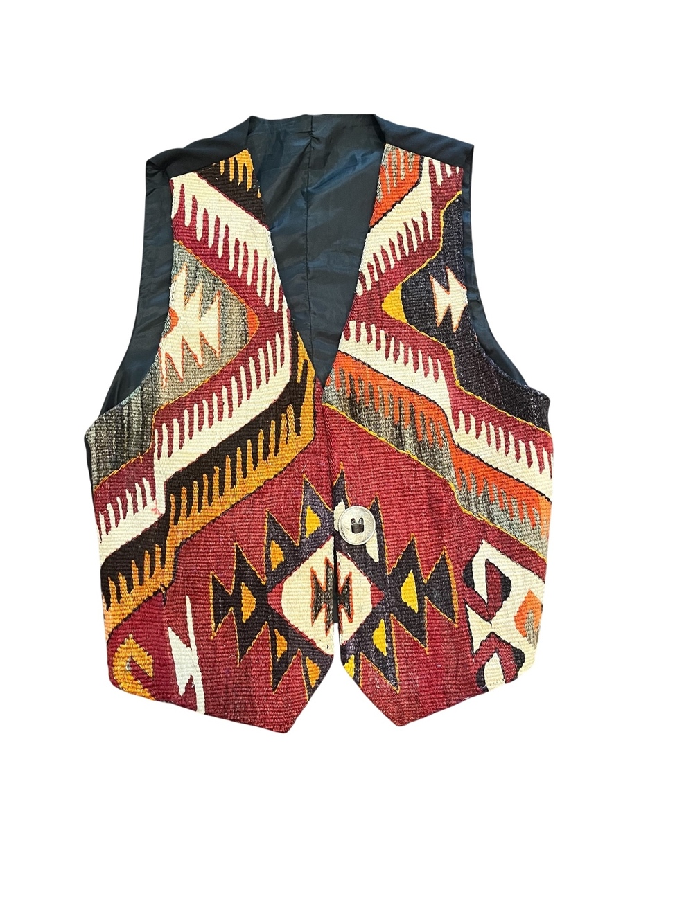 Matt Camron Southwestern tapestry vest